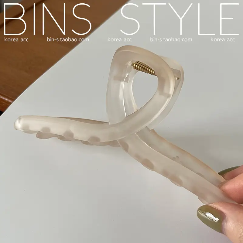 New Morandi Jelly Shark Hair Clip South Korea - Image 9