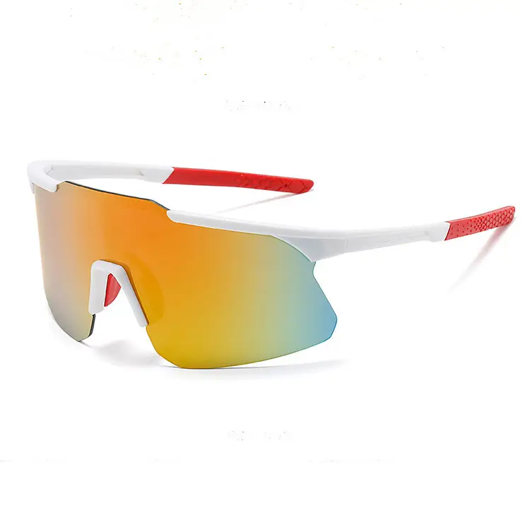 Black Large Frame Cycling Sports Sunglasses
