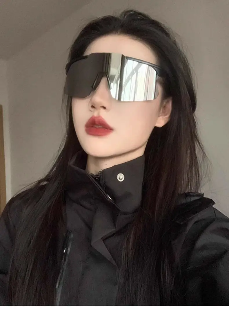 Black Large Frame Cycling Sports Sunglasses — feature 10