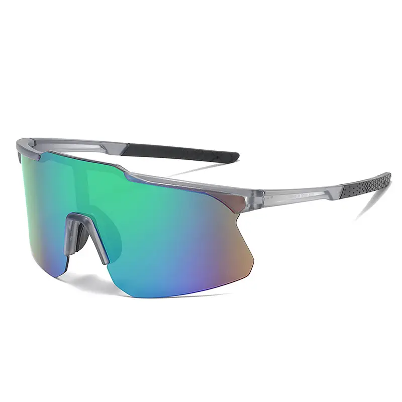 Black Large Frame Cycling Sports Sunglasses