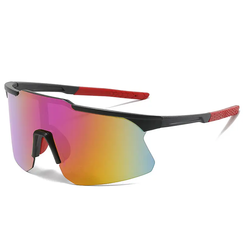 Black Large Frame Cycling Sports Sunglasses
