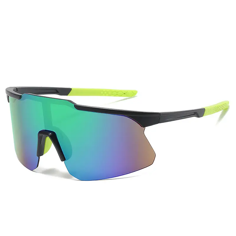 Black Large Frame Cycling Sports Sunglasses