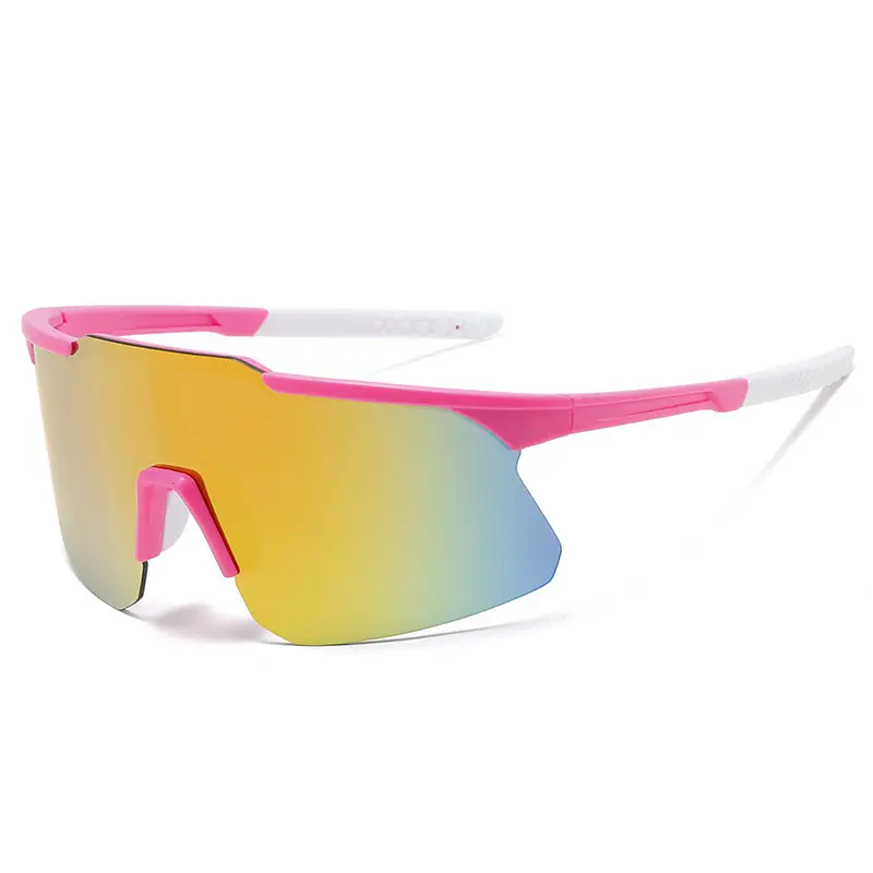 Black Large Frame Cycling Sports Sunglasses
