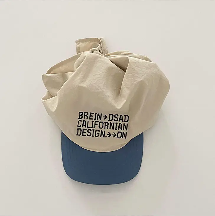 Korean Style Headscarf with Baseball Cap for Women