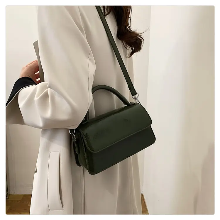 New Women's Brown Leather Crossbody Bag — feature 15