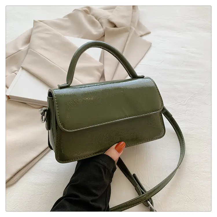 New Women's Brown Leather Crossbody Bag — feature 26