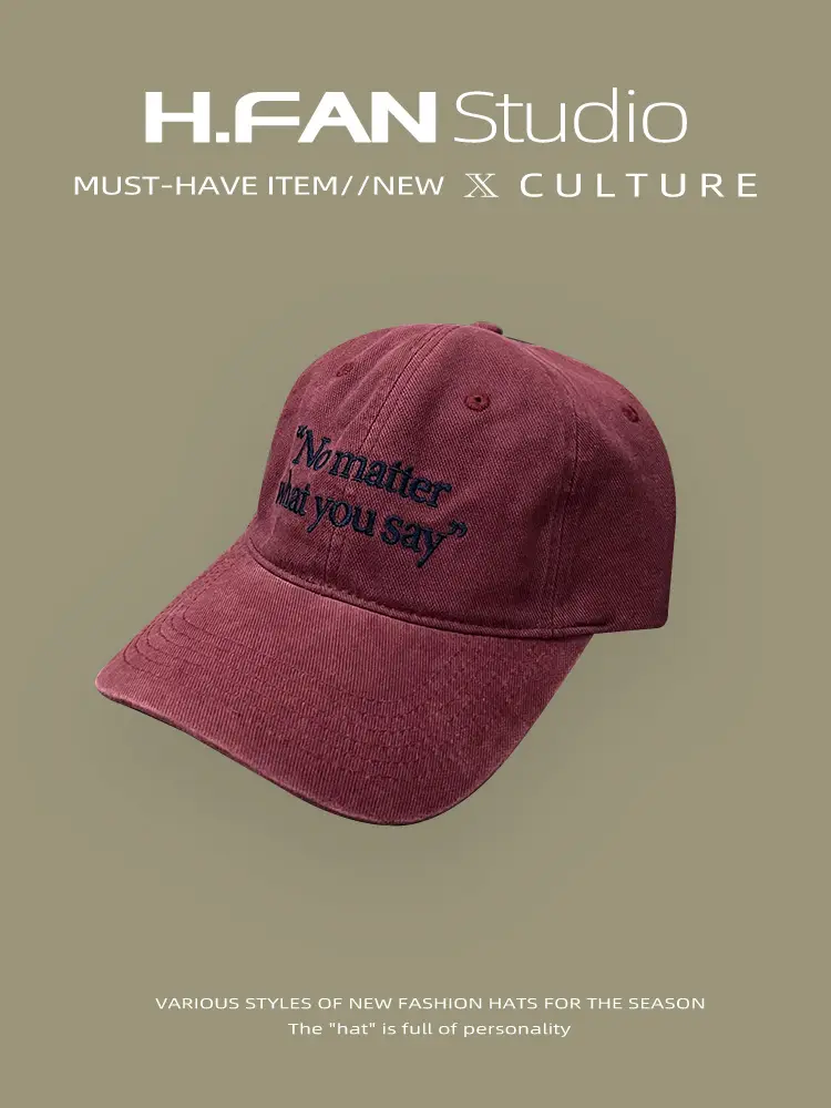 Women Embroidered Baseball Caps 2024 New Wide Brim - Image 4