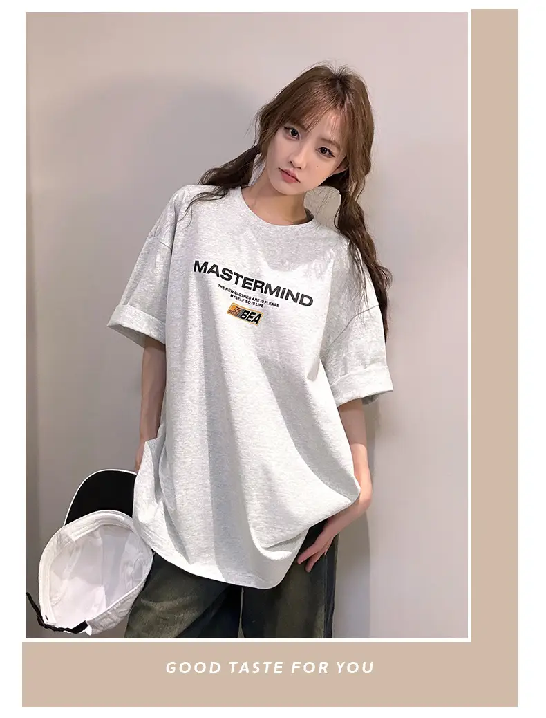 Women Black Mastermind Printed T-Shirt Short Sleeve — feature 12