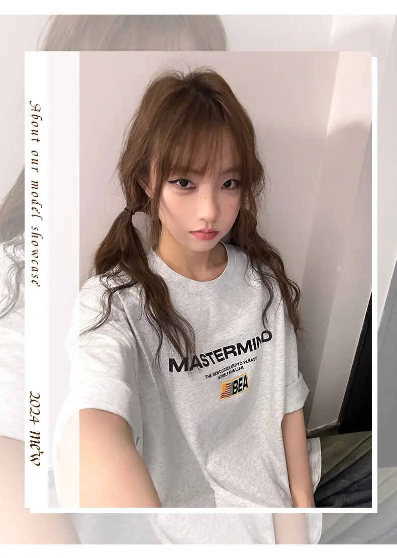 Women Black Mastermind Printed T-Shirt Short Sleeve — feature 8