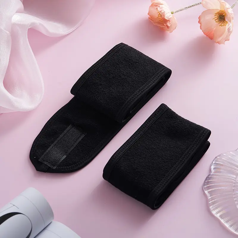 Velcro Headband Mask Makeup Hairband Sweat-Absorbent Sports Headscarf