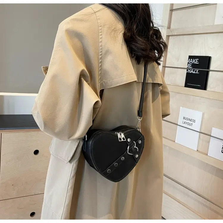 Heart Shaped Women's Crossbody Bag 2024 Spring - Image 8