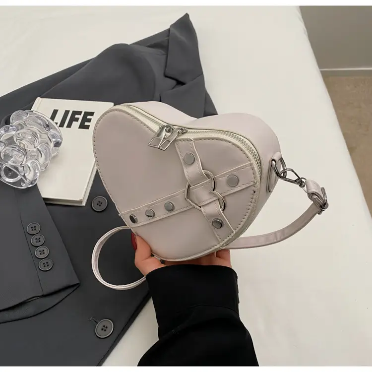 Heart Shaped Women's Crossbody Bag 2024 Spring - Image 2