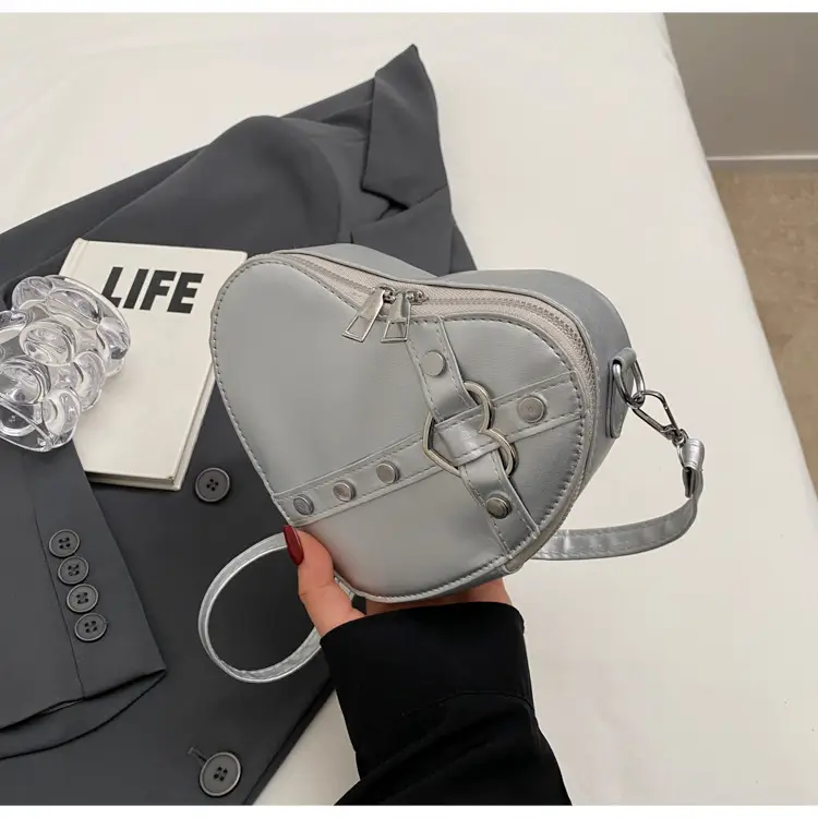 Heart Shaped Women's Crossbody Bag 2024 Spring - Image 5