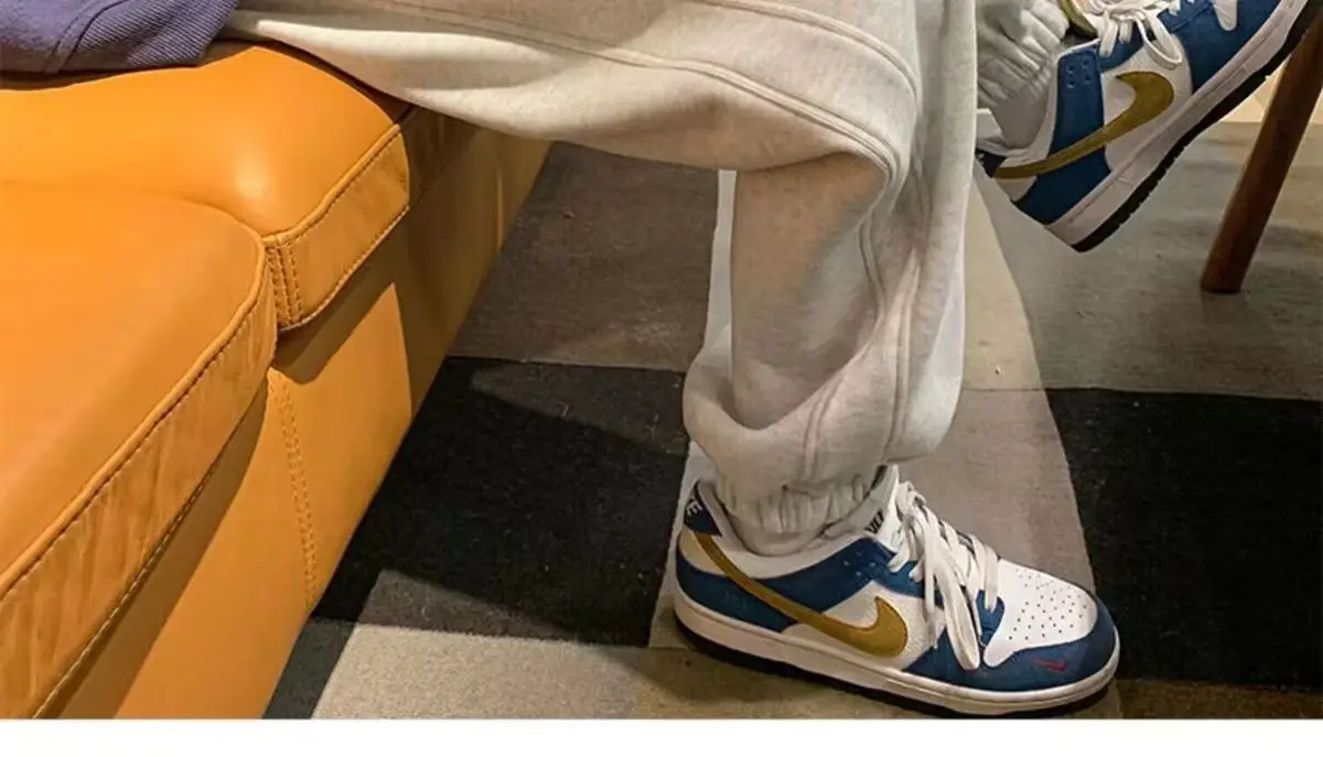 Men Fleece Lined Ankle Tied Sweatpants Winter Casual Pants — feature 8