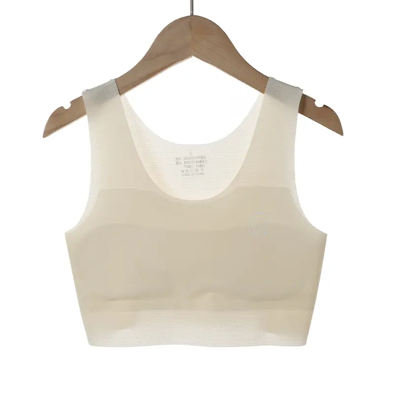 Seamless girl's underwear 10-14-year-old girl's bra 12 children's development stage 1 primary school student vest