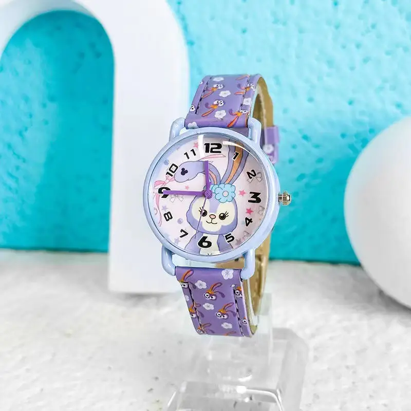 New Sanrio Watch Kuromi Dial Pu Alloy Cartoon Wristwatch Student Quartz Watch Gift — feature 15