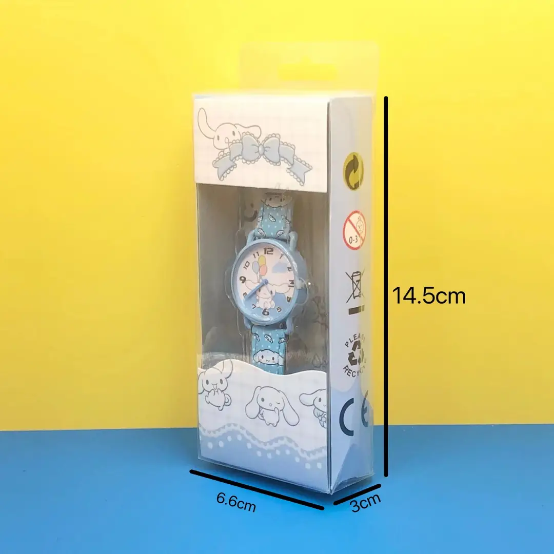 New Sanrio Watch Kuromi Dial Pu Alloy Cartoon Wristwatch Student Quartz Watch Gift — feature 2