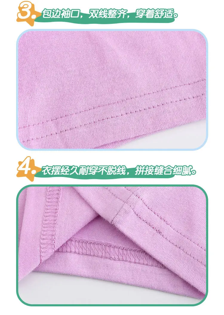 Girls Pink Unicorn T-Shirt Short Sleeve Knitted Cotton — feature 37