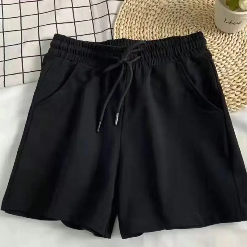 Men Fleece Lined Ankle Tied Pants Black Blue - Image 7