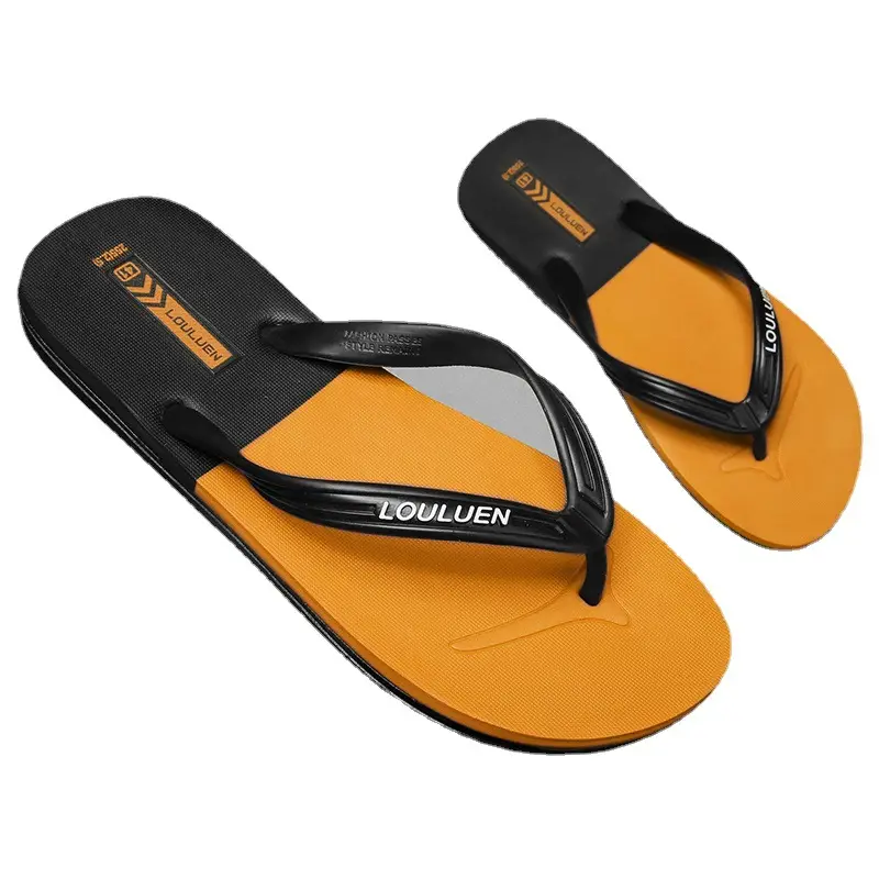 Flip flops men's non-slip summer outdoor wear 2023 New wear-resistant seaside beach shoes flip-flops men's fashion - Image 9