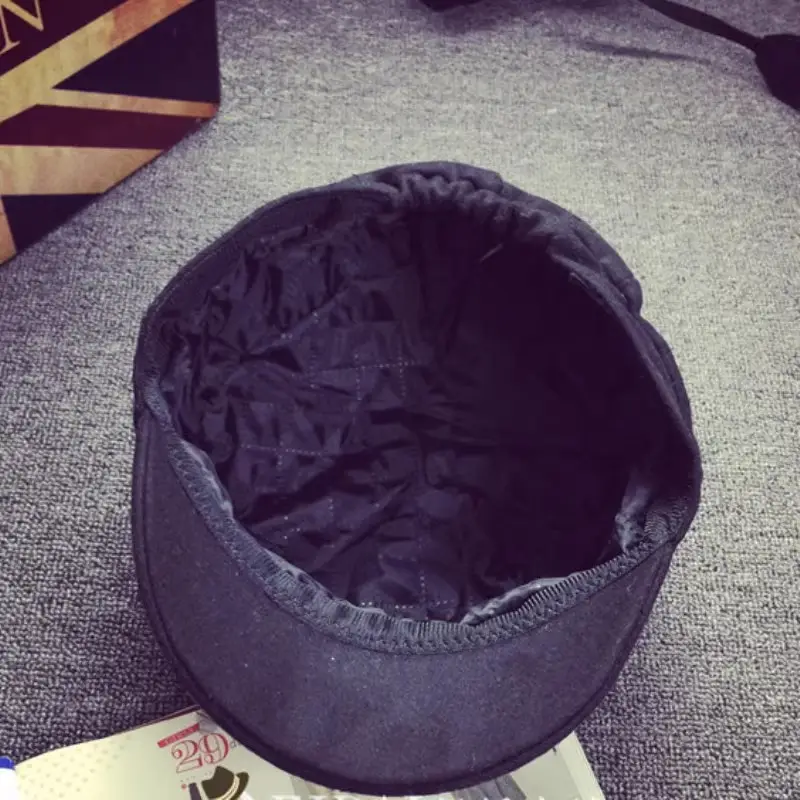 Maroon Cat Ears Beret Hat for Women Men — feature 7