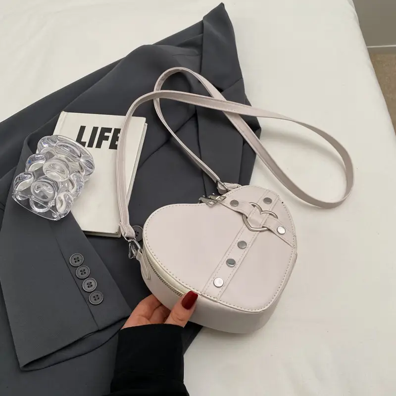 Heart Shaped Shoulder Bag for Women 2024 - Image 2