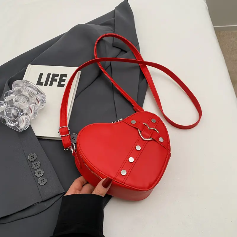 Heart Shaped Shoulder Bag for Women 2024 - Image 3