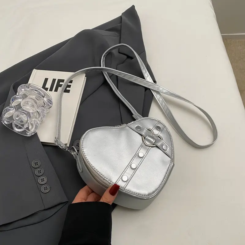 Heart Shaped Shoulder Bag for Women 2024 - Image 5