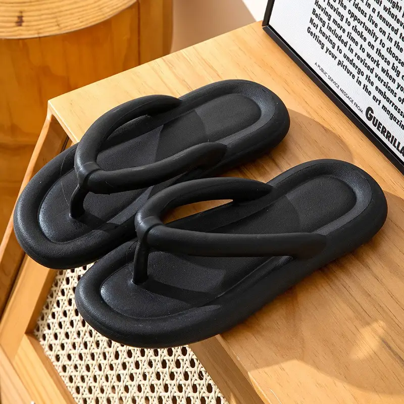 Summer Flip-Flops Ins Internet Celebrity Flip-Flops Beach Slippers Women's Large Size Cute Seaside Sandals Wholesale - Image 2