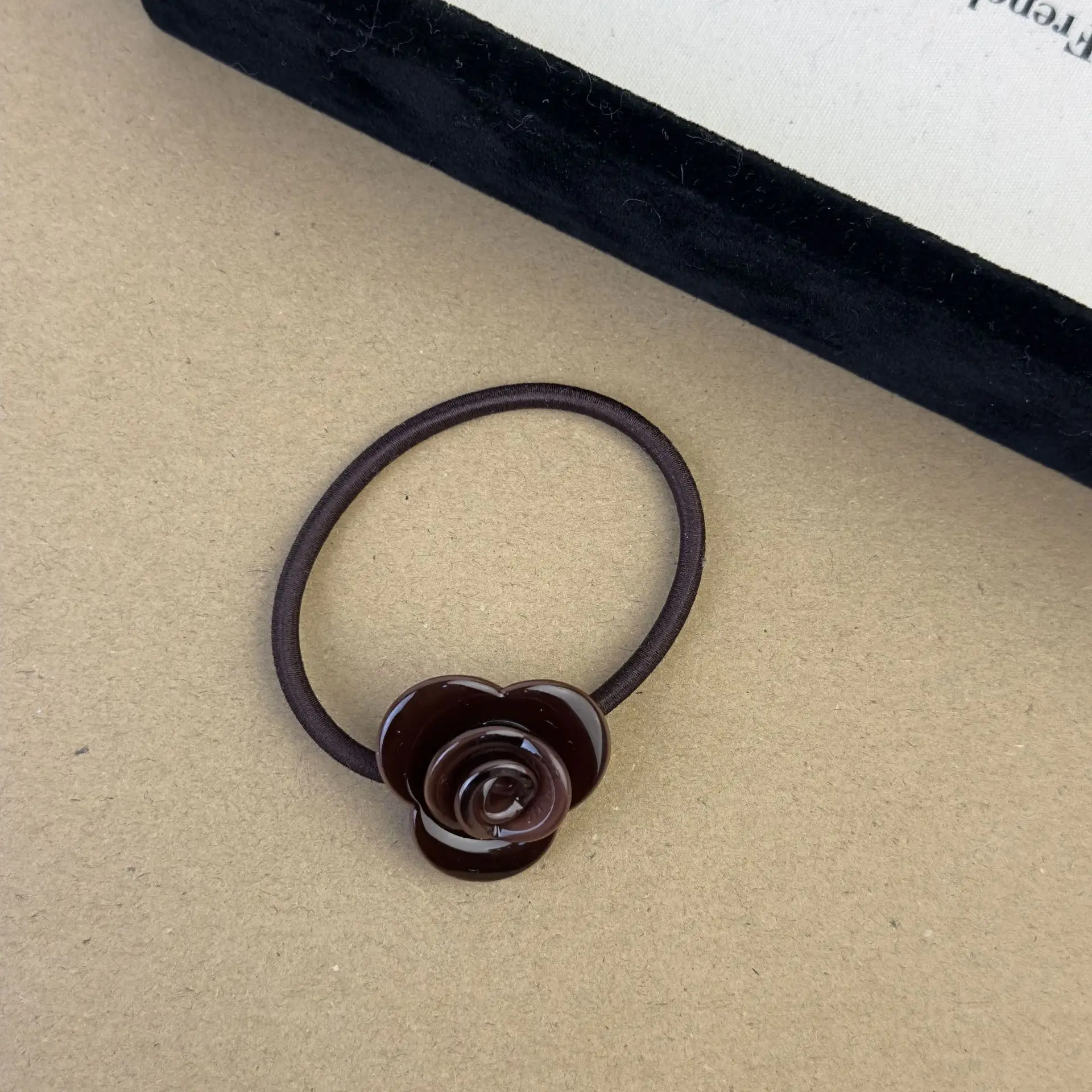Acetate Rose Hair Bands 2024 New French Retro Flower Headband - Image 7