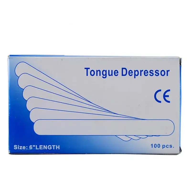 Wooden Tongue Depressors for Hair Removal 100 Pcs - Image 3