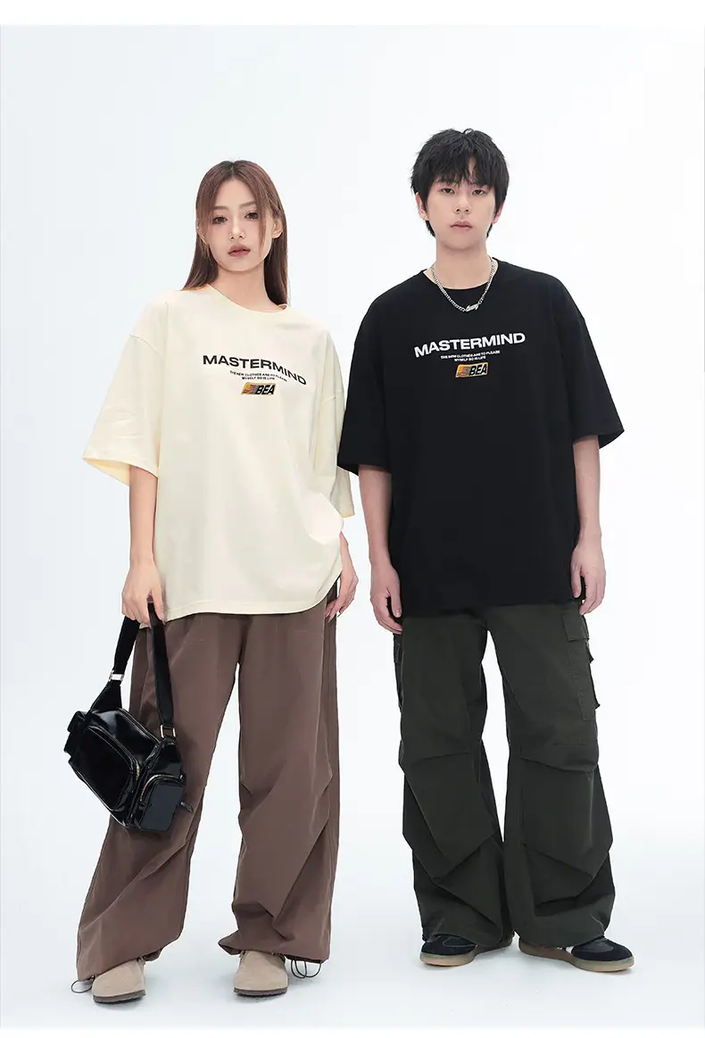 Men Black Mastermind Printed T-Shirt Short Sleeve Summer — feature 12