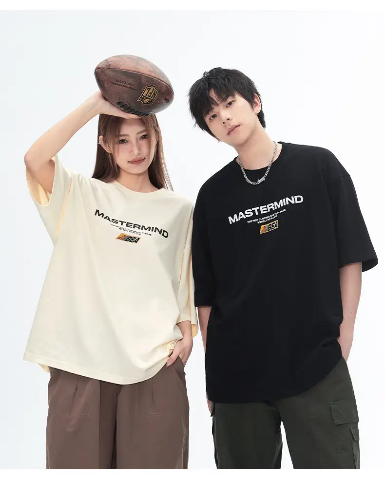 Men Black Mastermind Printed T-Shirt Short Sleeve Summer — feature 13