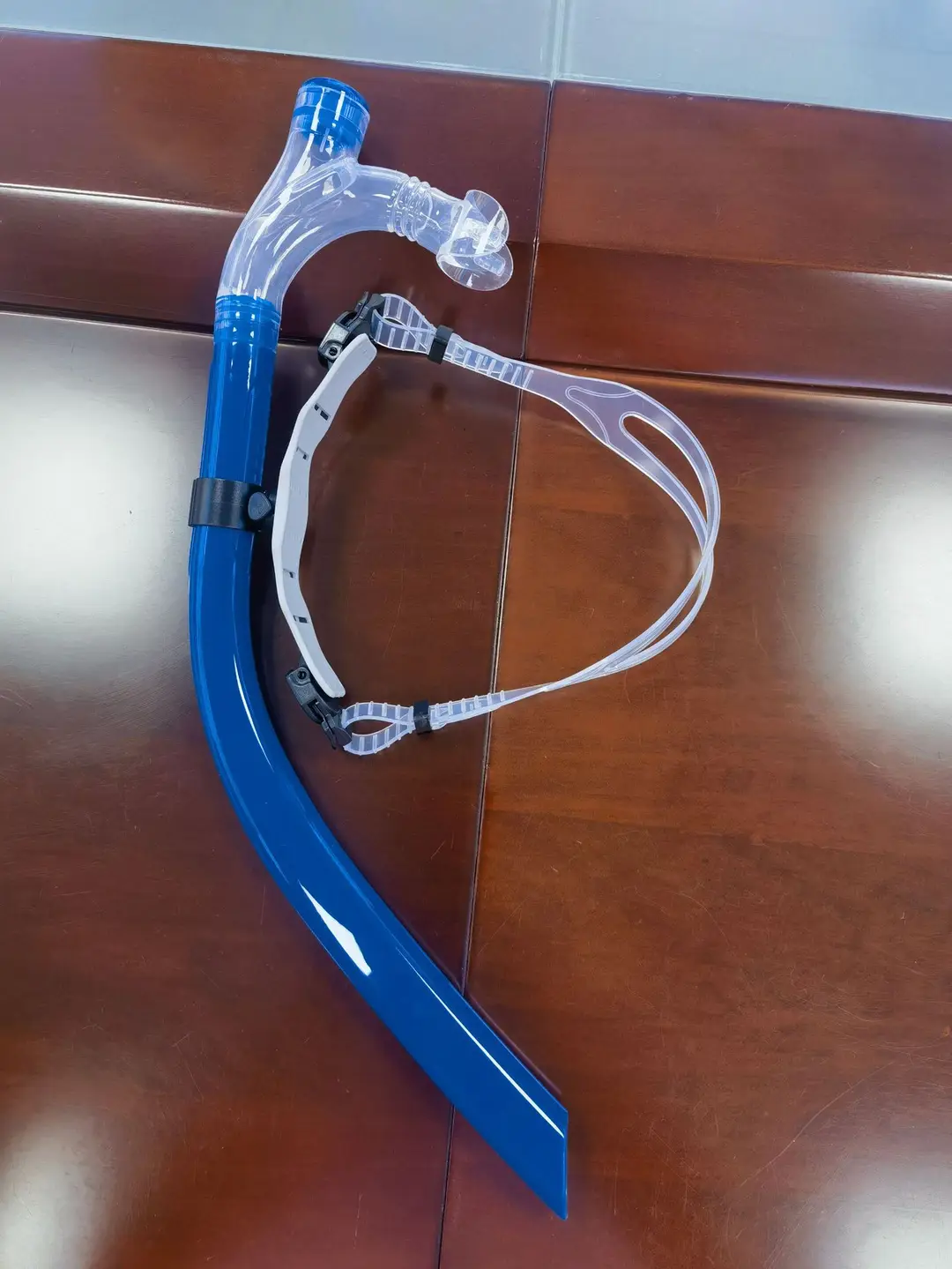 Swimming training front breathing tube wet snorkeling respirator professional diving equipment ventilation underwater diving pipe — feature 13