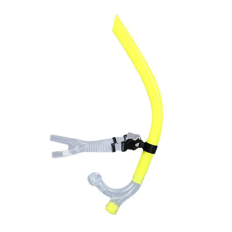 Swimming training front breathing tube wet snorkeling respirator professional diving equipment ventilation underwater diving pipe