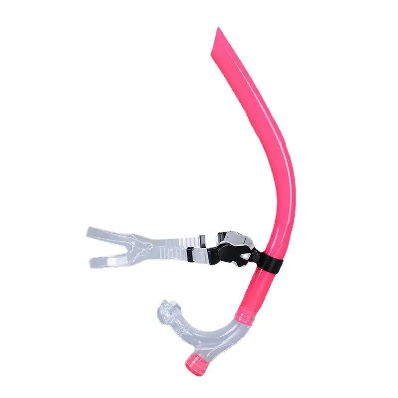 Swimming training front breathing tube wet snorkeling respirator professional diving equipment ventilation underwater diving pipe