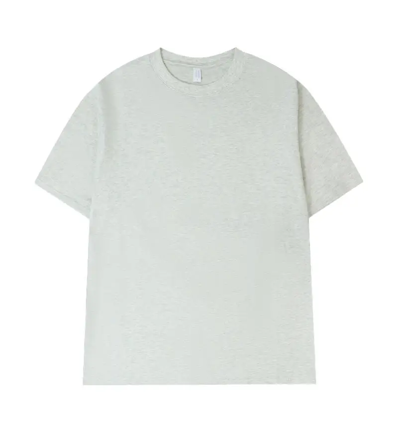 Men's Light Pink Cotton T-Shirt 330g - Image 2