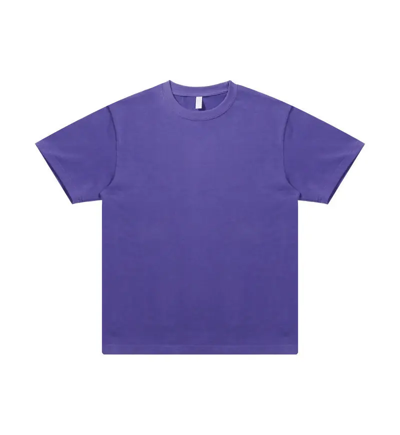 Men's Light Pink Cotton T-Shirt 330g - Image 7