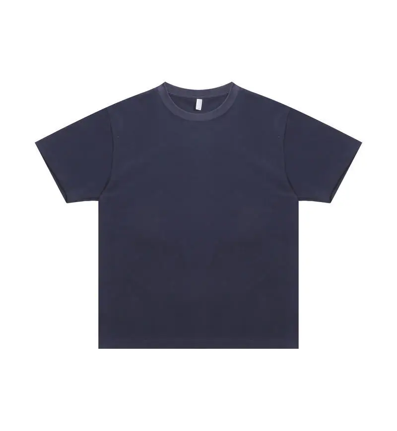 Men's Light Pink Cotton T-Shirt 330g - Image 8