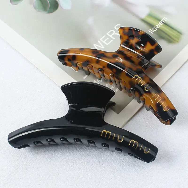 Oversized Japanese Hair Grip Clip with MIU Design - Image 7
