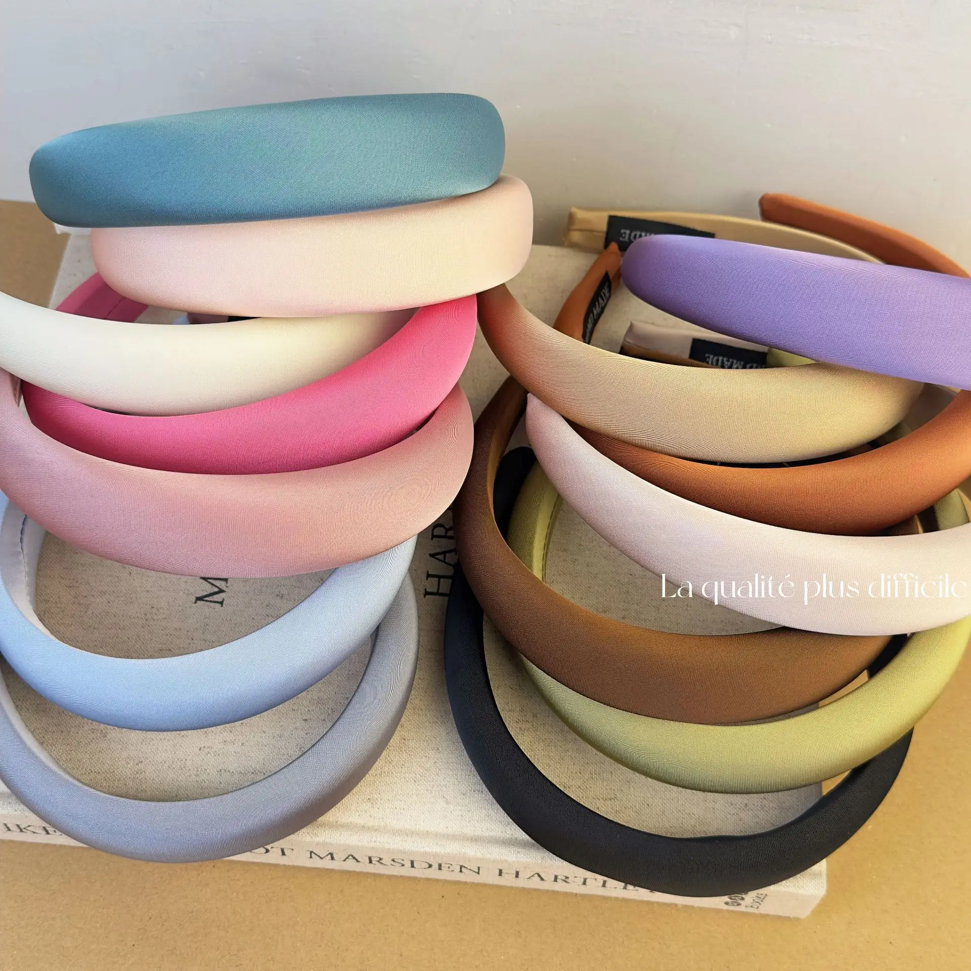 Pure Color Elegant Sponge Headband for Hair Accessories - Image 16