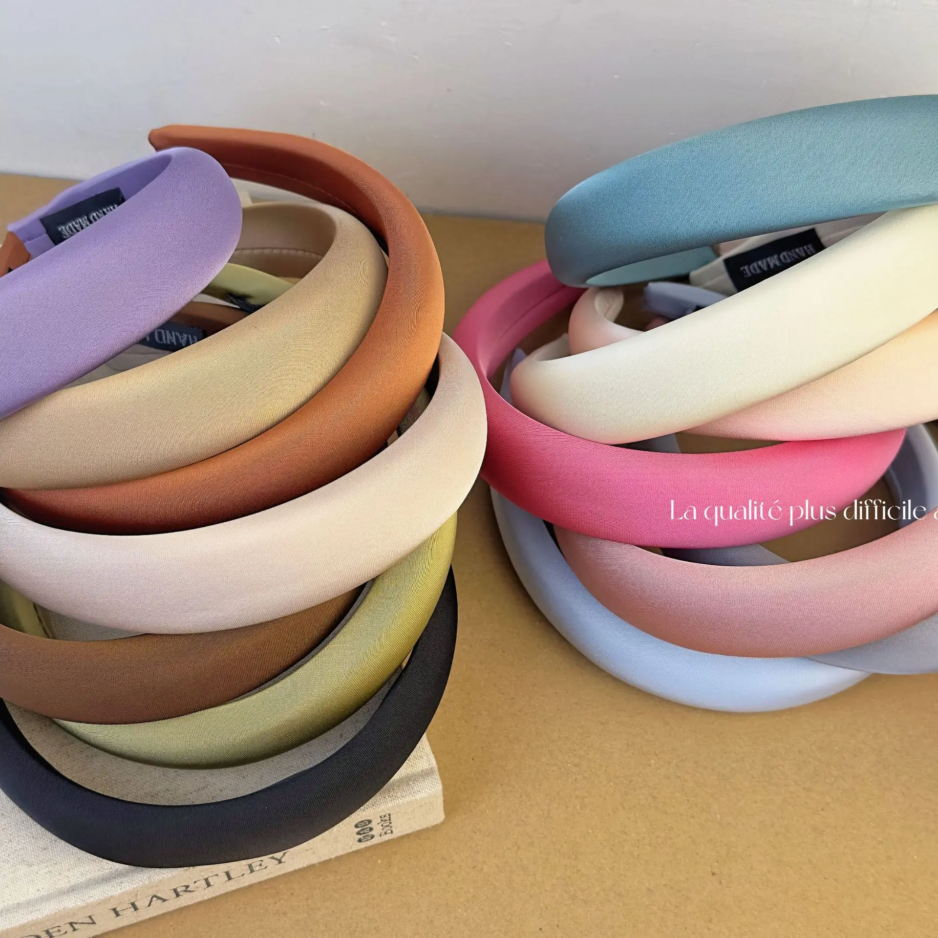 Pure Color Elegant Sponge Headband for Hair Accessories — feature 5