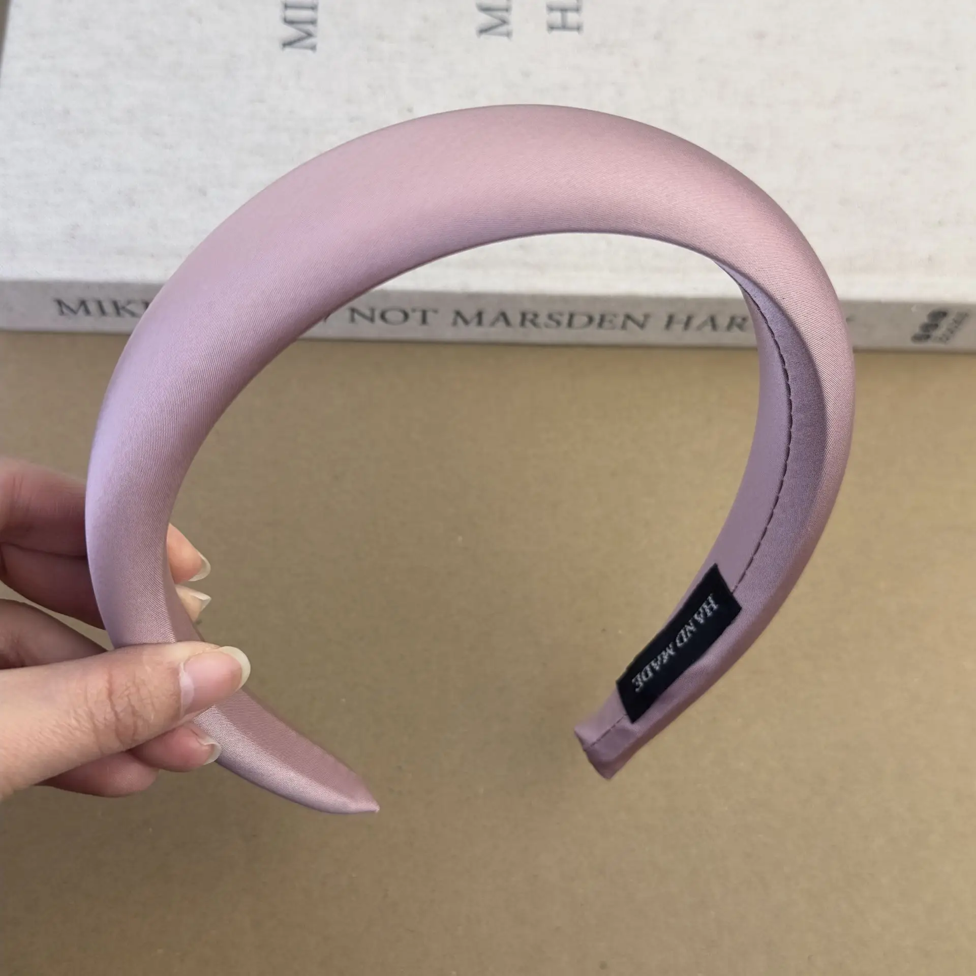 Pure Color Elegant Sponge Headband for Hair Accessories - Image 5