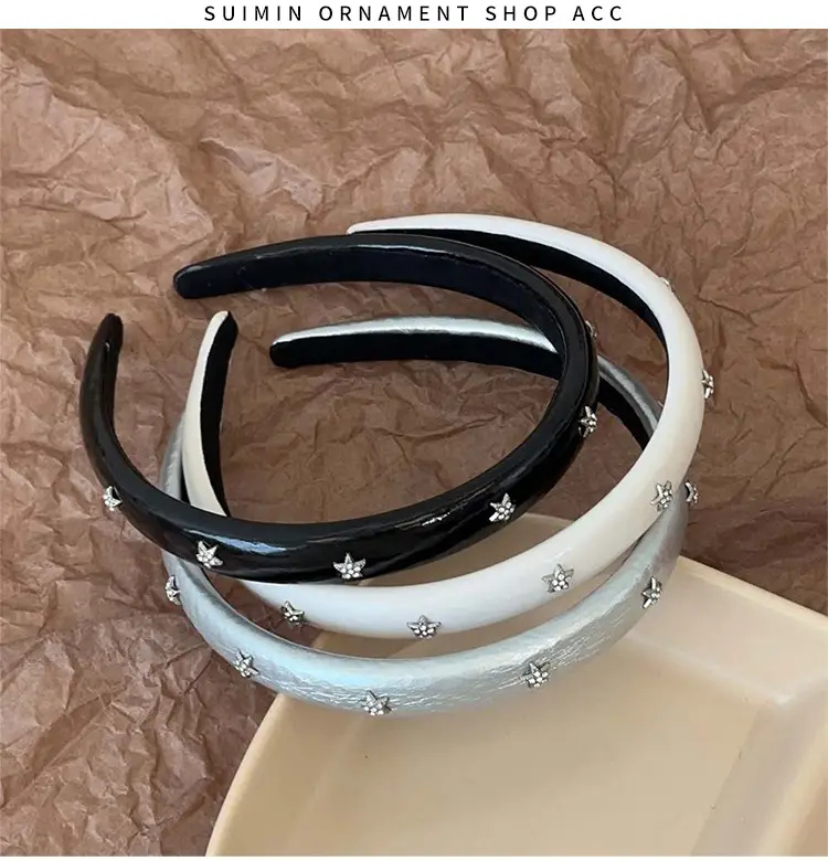 Women Face Wash Headband with Star Design — feature 5