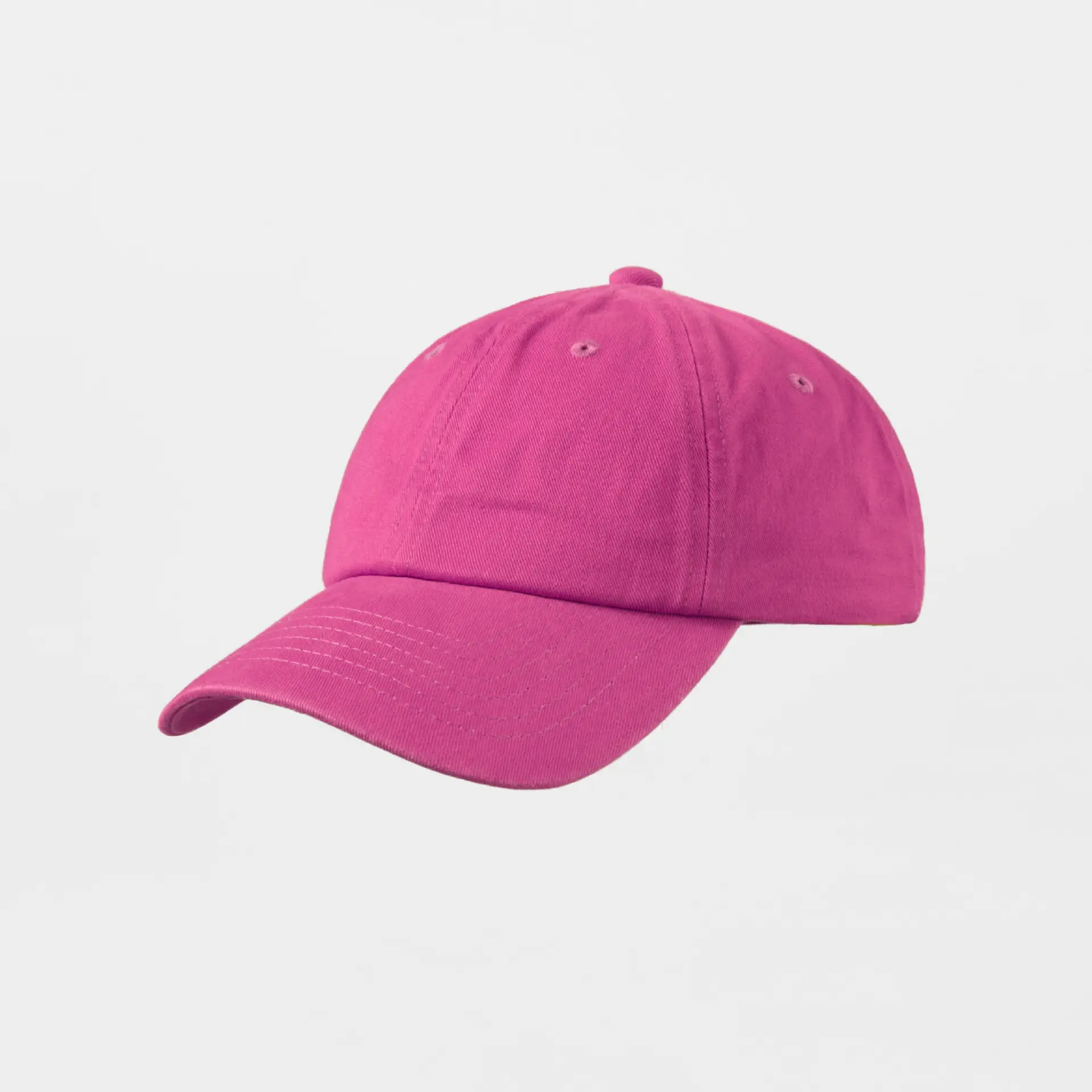 Sunshade 6-Panel Baseball Cap Washed Brushed Cotton Large Brim - Image 2