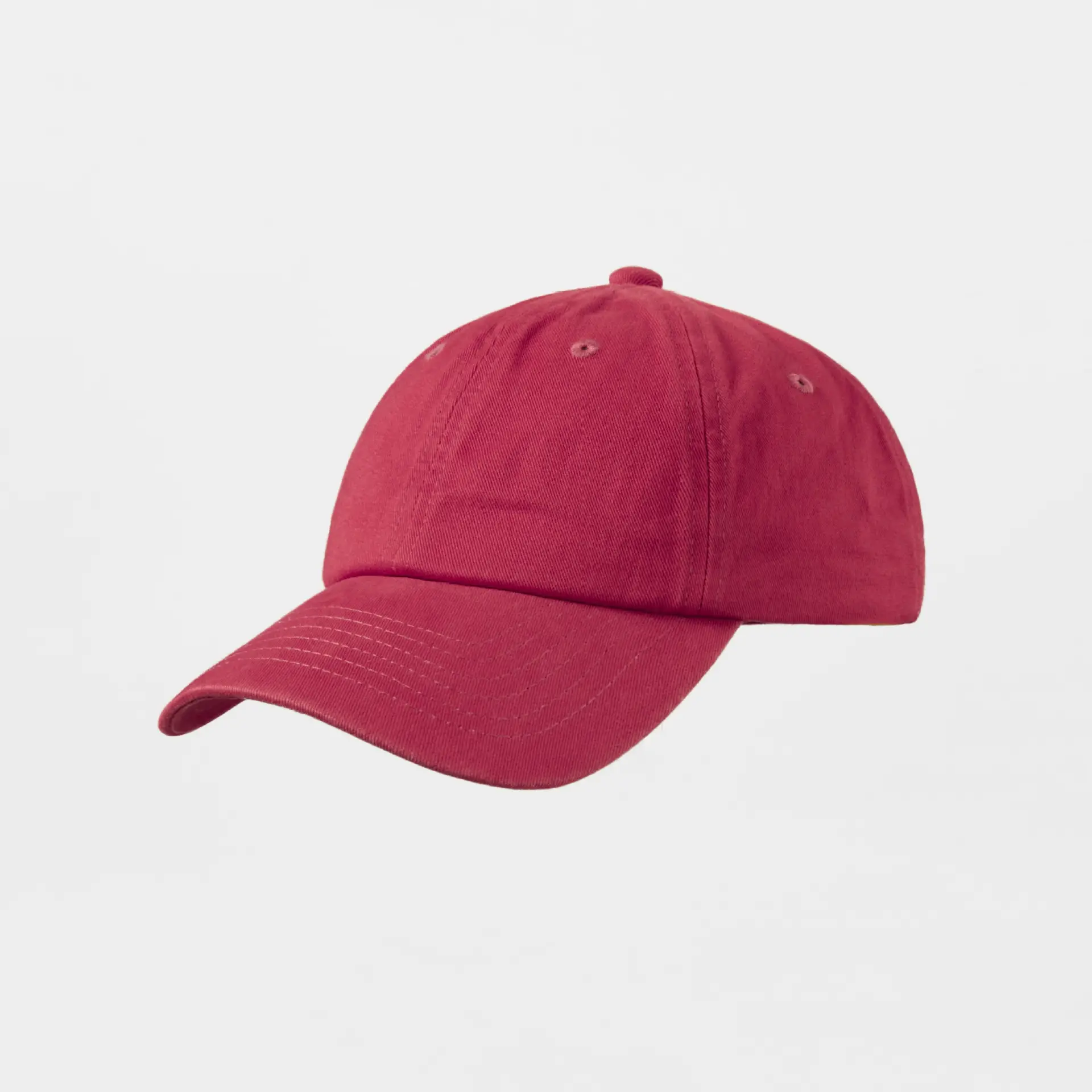 Sunshade 6-Panel Baseball Cap Washed Brushed Cotton Large Brim - Image 9