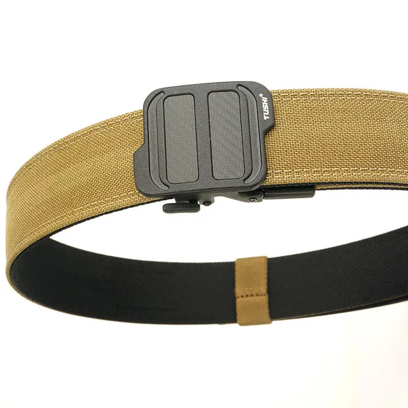 TUSHI 3.8CM Double Layer Nylon Belt for Men - Image 4