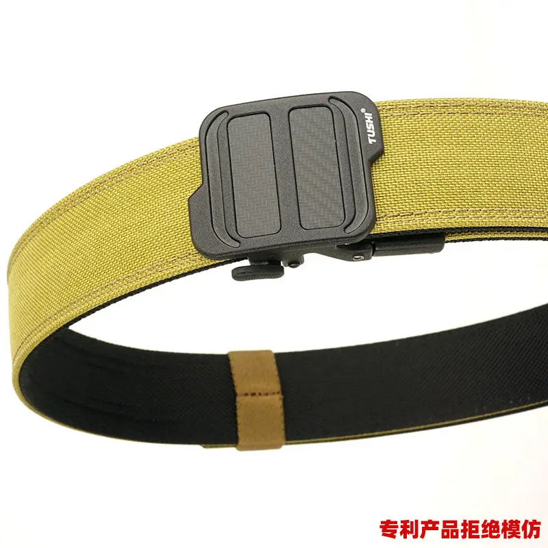 TUSHI 3.8CM Double Layer Nylon Belt for Men - Image 9
