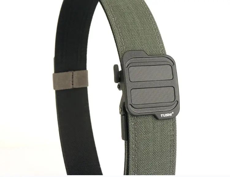 TUSHI 3.8CM Double Layer Nylon Belt for Men — feature 19