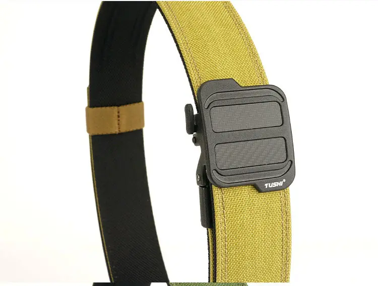 TUSHI 3.8CM Double Layer Nylon Belt for Men — feature 20